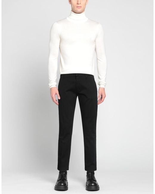 Entre Amis Black Pants for men
