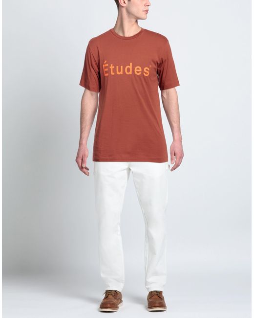 Etudes Studio Red T-shirt for men