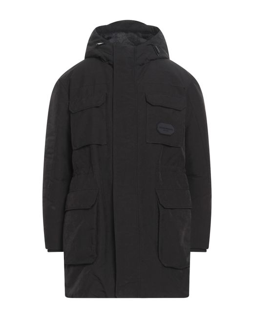 Emporio Armani Black Down Jacket for men
