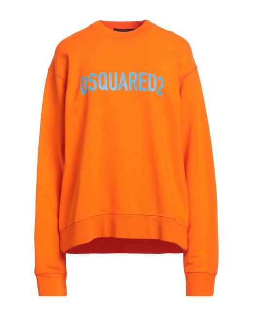DSquared² Orange Sweatshirt