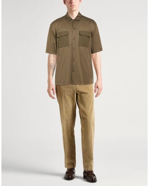 Camicia di Herno in Green da Uomo