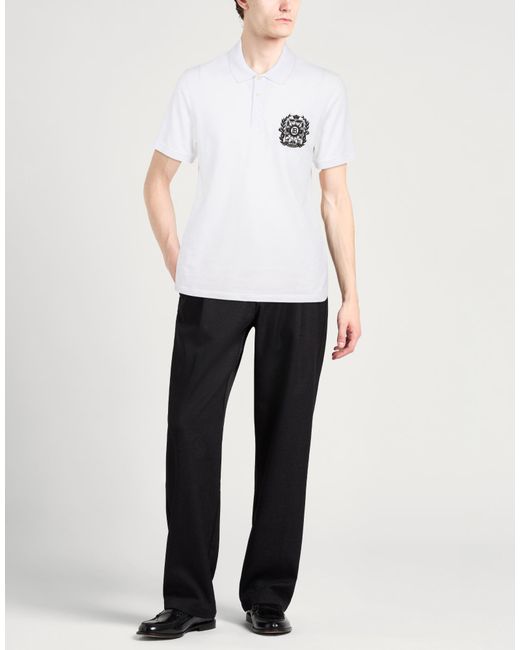 Polo Balmain de hombre de color White