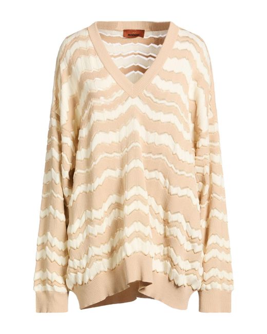 Pullover di Missoni in Natural