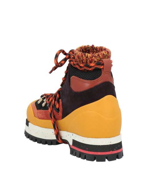 Chloé Orange Ankle Boots