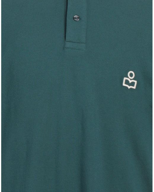 Isabel Marant Green Polo Shirt for men