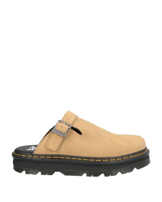 Dr. Martens Natural Mules & Clogs Leather for men
