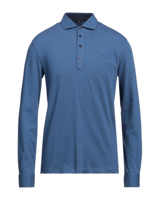 Harmont & Blaine Blue Polo Shirt for men