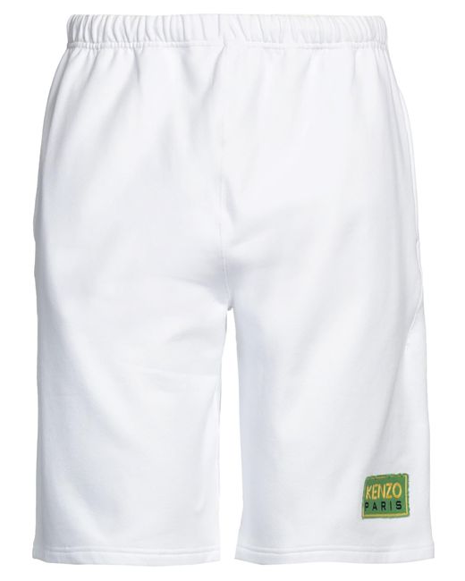 KENZO White Shorts & Bermuda Shorts for men