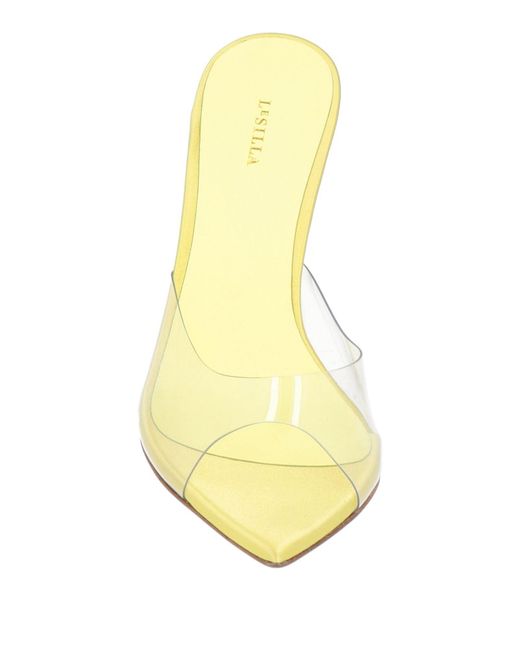 Le Silla Metallic Sandals Plastic