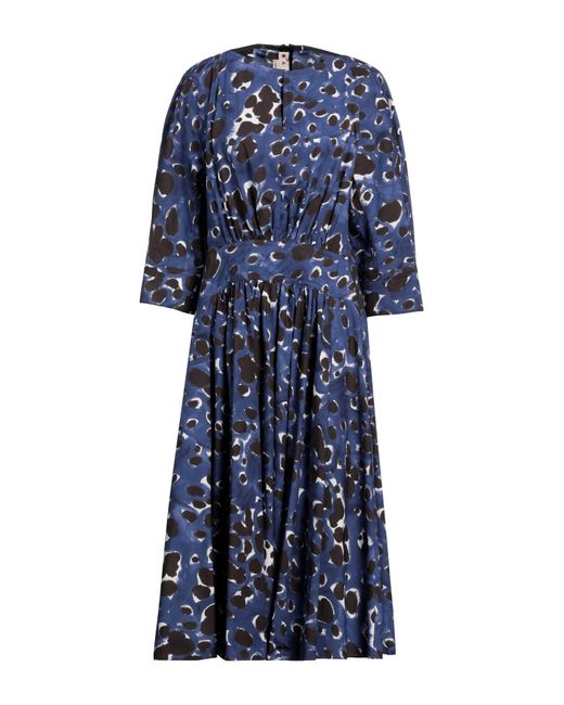 Marni Blue Midi Dress