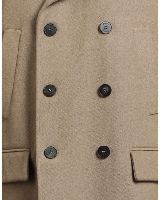 Drumohr Natural Sand Coat Wool, Polyamide for men
