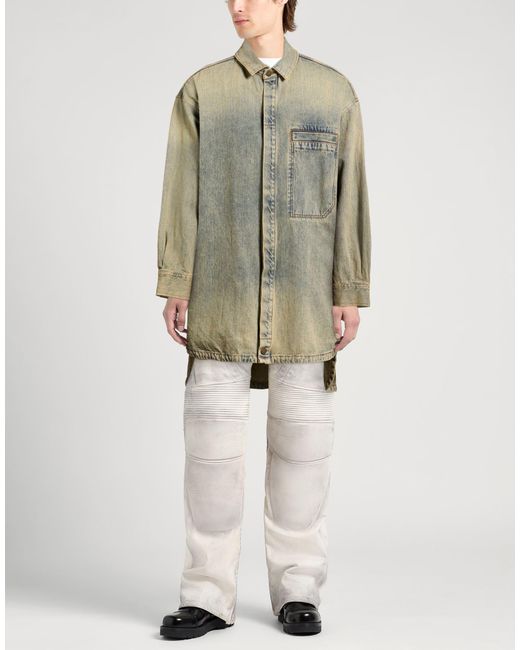 Entire studios Gray Denim Outerwear for men