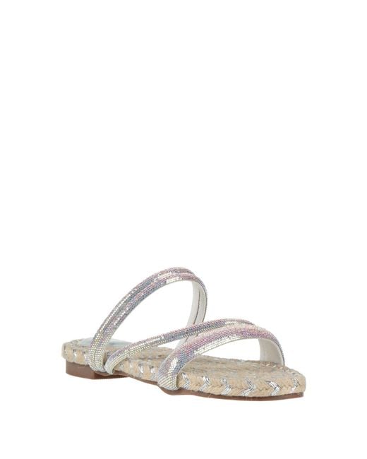 Twenty Four Haitch White Sandals