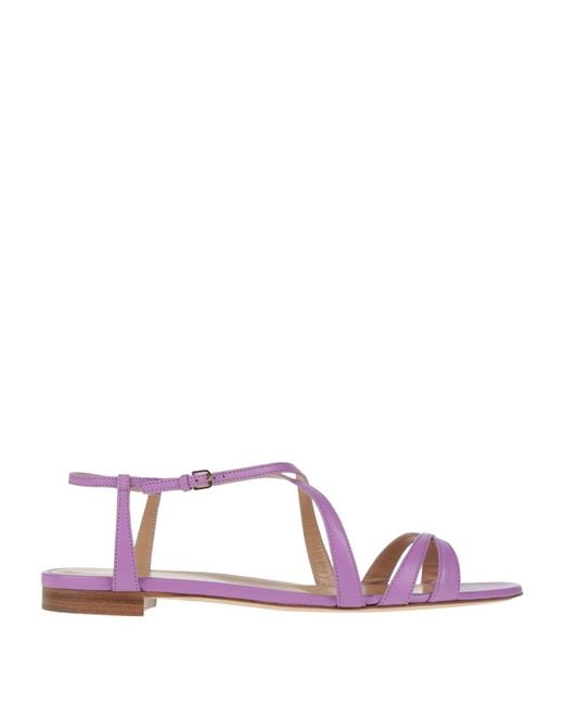 Sergio Rossi Pink Lilac Sandals Leather