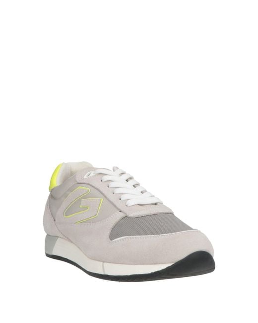Alberto Guardiani White Trainers for men