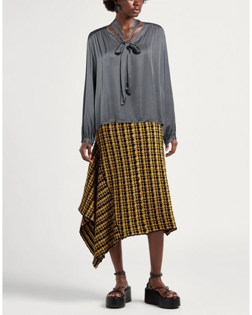 Manila Grace Gray Top Viscose