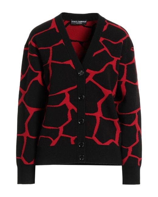 Dolce & Gabbana Black Cardigan Virgin Wool, Polyamide, Elastane