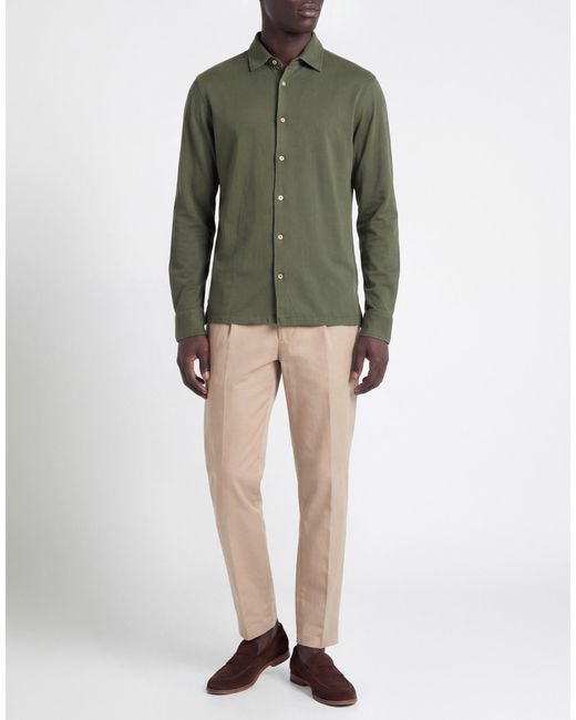 Boglioli Green Shirt for men