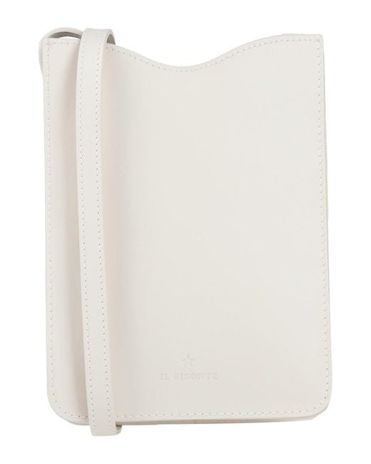 Il Bisonte White Cross-body Bag