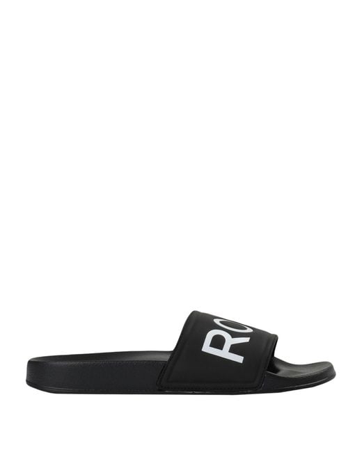 roxy black sandals