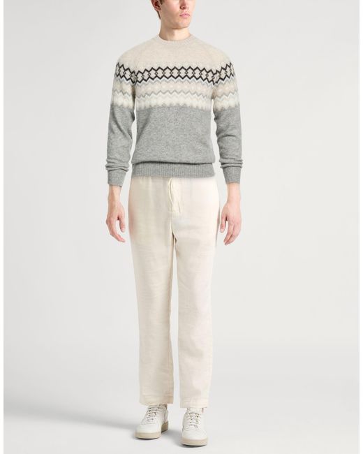 Eleventy Gray Sweater Cashmere, Silk, Polyester for men