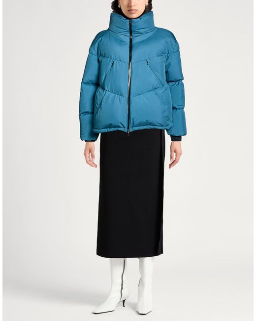 Herno Blue Puffer Polyester