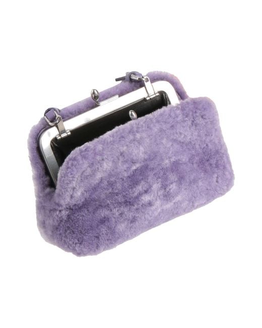 Borsa A Mano di Jil Sander in Purple