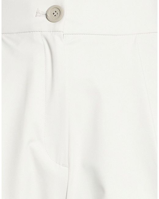 Herno White Laminar Light Pants Polyamide, Elastane