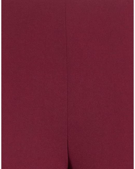 Theory Red Pants Triacetate, Polyester