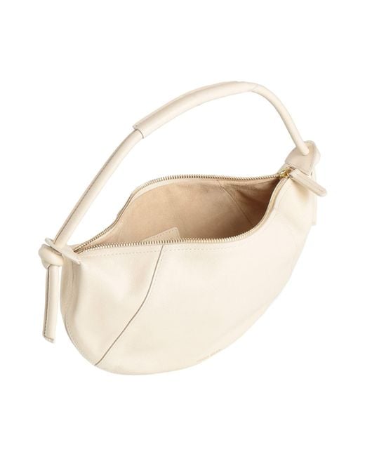 Mansur Gavriel White Mini Fortuna -- Handbag Leather
