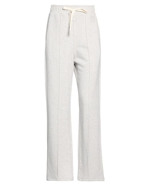 Weekend by Maxmara White Light Pants Cotton, Polyester