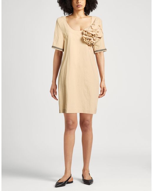Hanita Natural Mini Dress