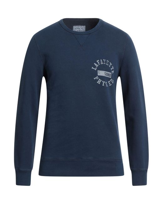 Bowery Supply Co. Blue Sweatshirt for men