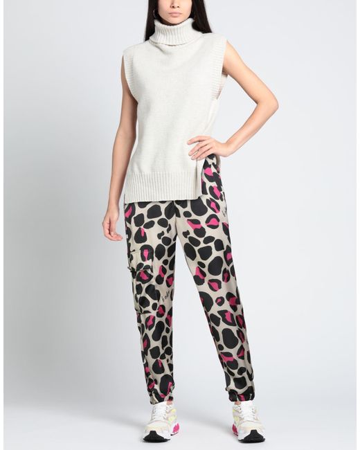 Le Volière White Pants Polyester