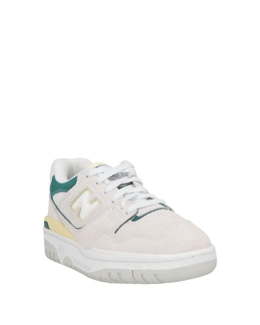 New Balance White Trainers
