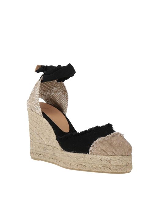 Castaner Black Espadrilles