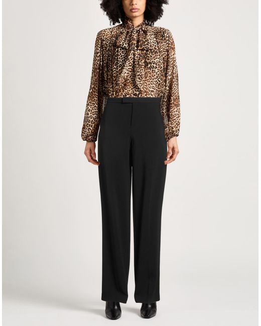 Blumarine Black Pants Viscose, Elastane