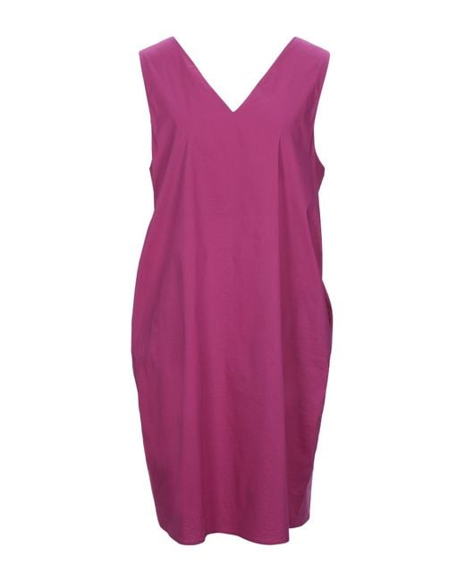Liviana Conti Purple Short Dress