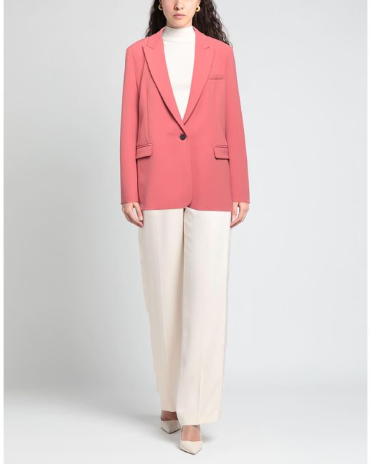SOLOTRE Pink Antique Rose Blazer Polyester, Elastane