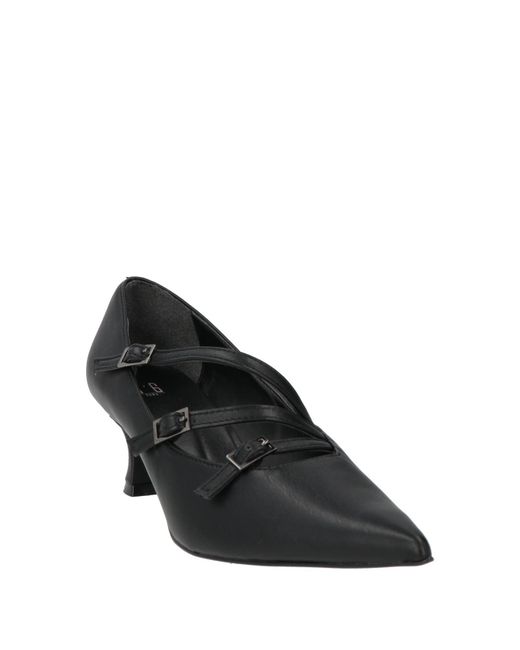 N·6 ROMA Black Pumps