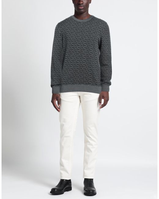Pullover Balmain pour homme en coloris Gray