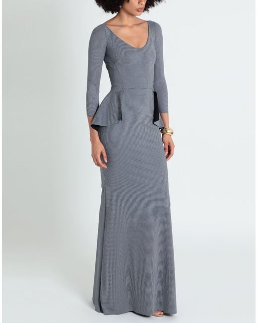 La Petite Robe Di Chiara Boni Gray Maxi-Kleid