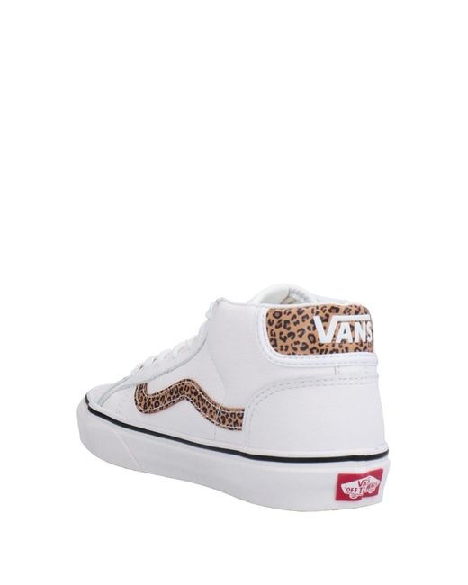 vans white trainers