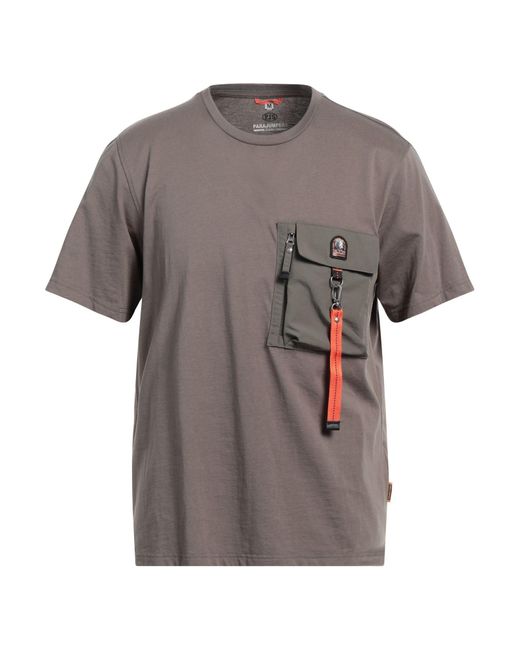 Parajumpers Gray T-shirt for men