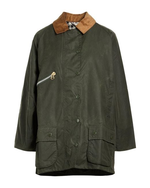 Barbour Green Jacket Cotton, Polyester