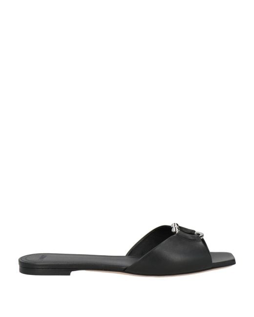 3Juin Black Sandals