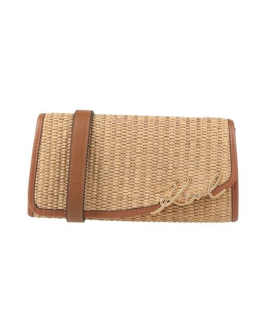 Karl Lagerfeld Natural Crossbody Wallets
