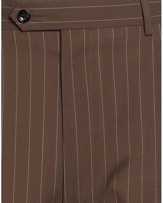 LC23 Brown Pants Wool for men