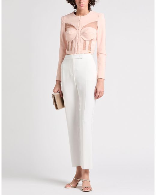 Elisabetta Franchi Pink Jacke & Anorak