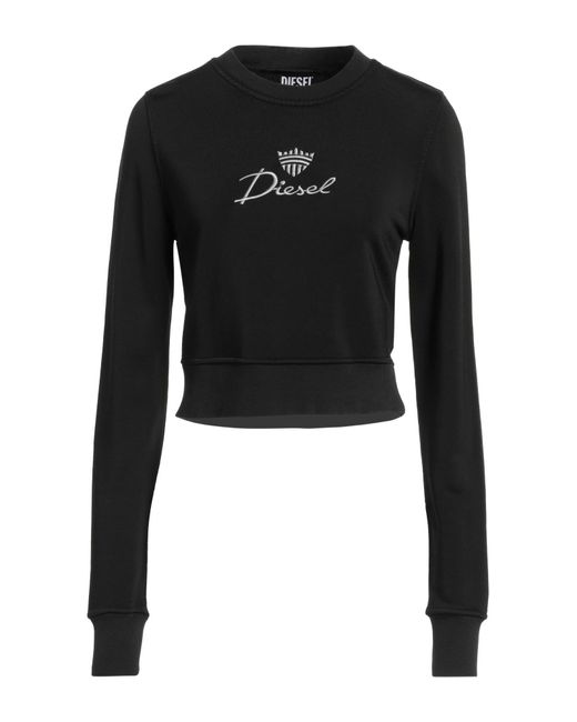 DIESEL Black Sweatshirt